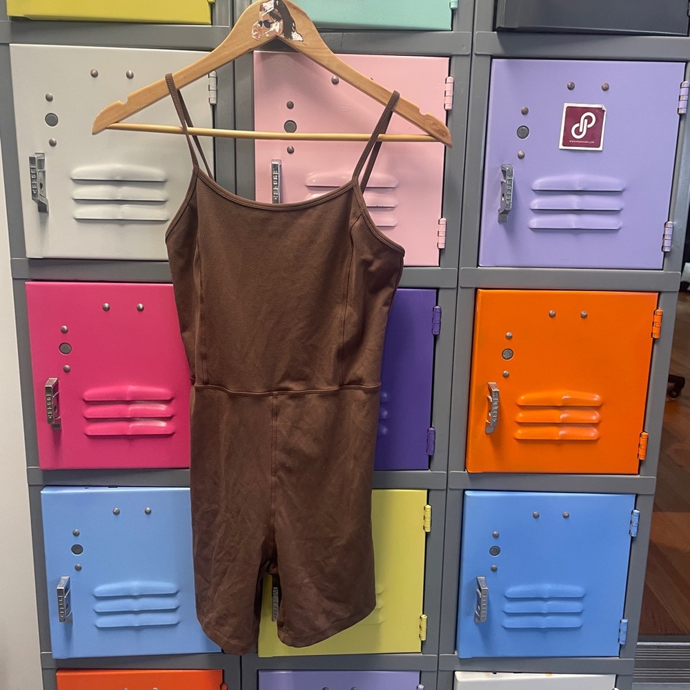 Embrace Your Love Spaghetti-Strap One-Piece Bodysuit, M